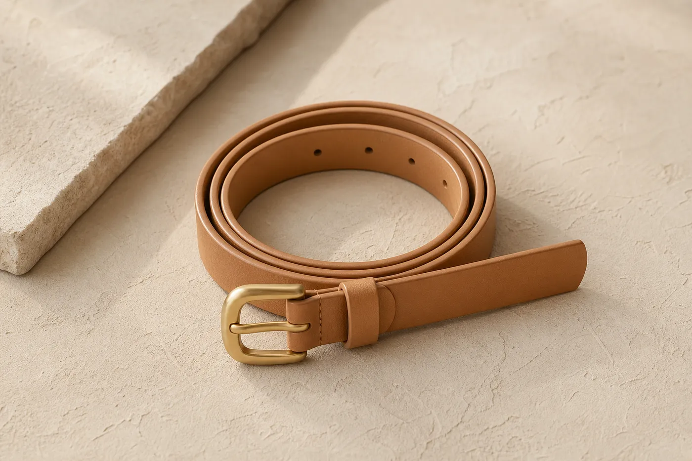 Edition Slim Vegan Leather Belt Atelier