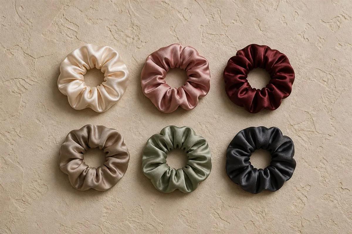 Collection Élastiques Satin (Lot de 6)