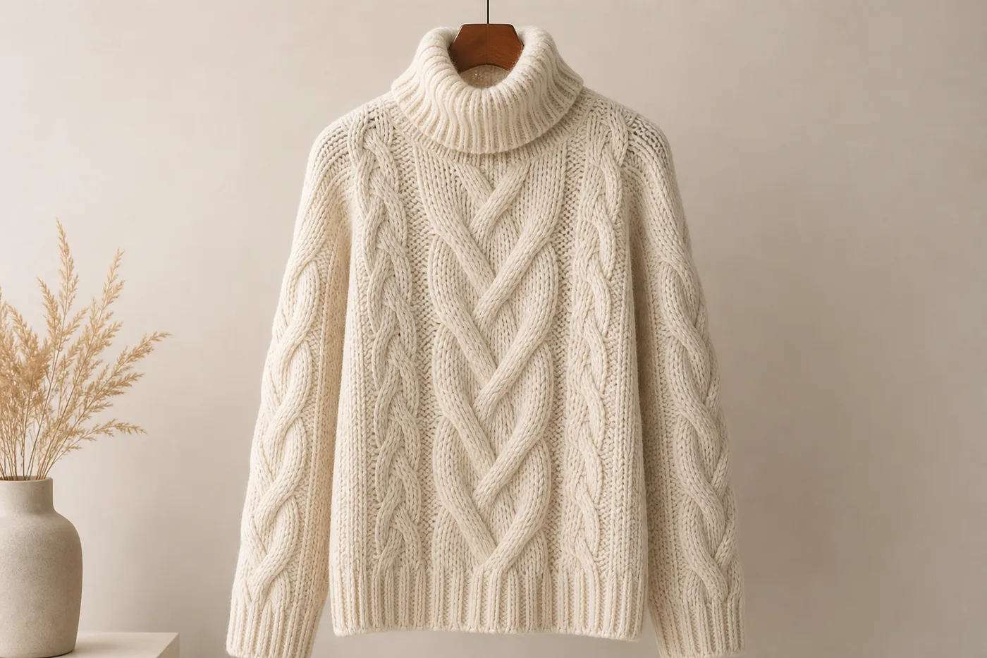 Cable-Knit Wool Jumper — Series 02