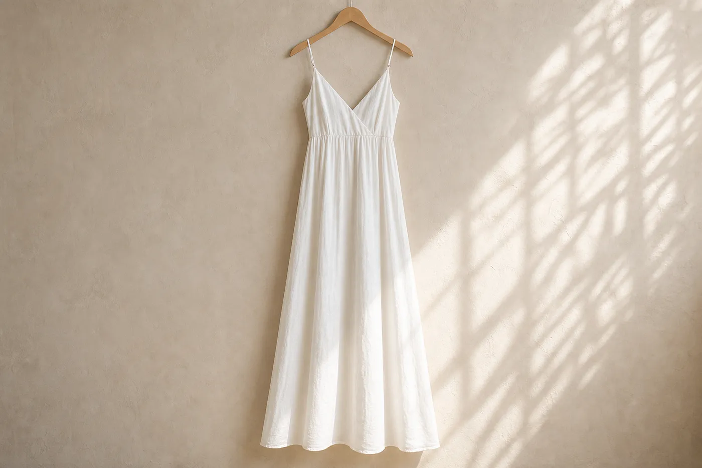 Collection White Linen Maxi Dress — Essential
