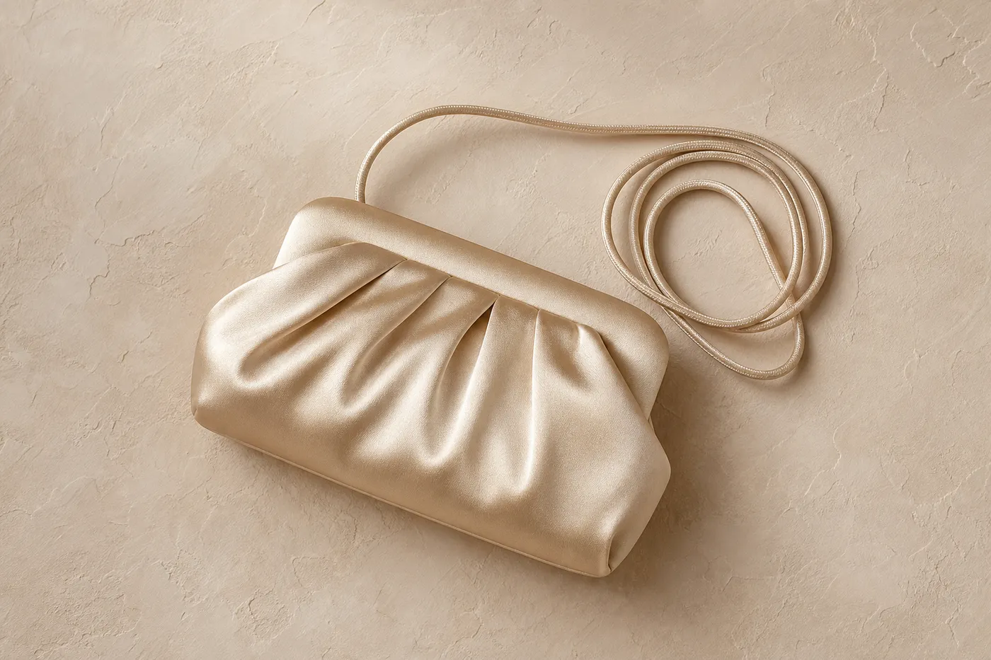 Edition Satin Cord Clutch Bag House