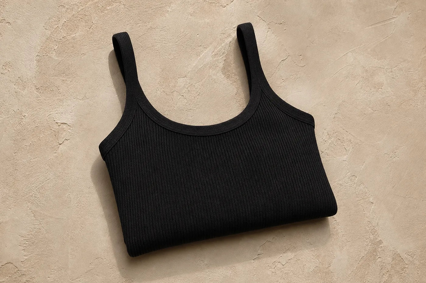 Collection Basic Ribbed Tank Top No.08