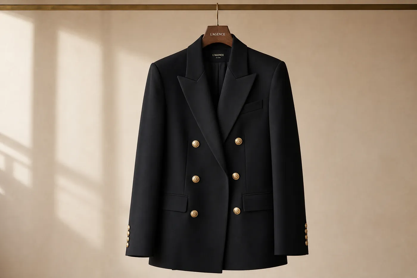 Double-Breasted Tailored Jacket